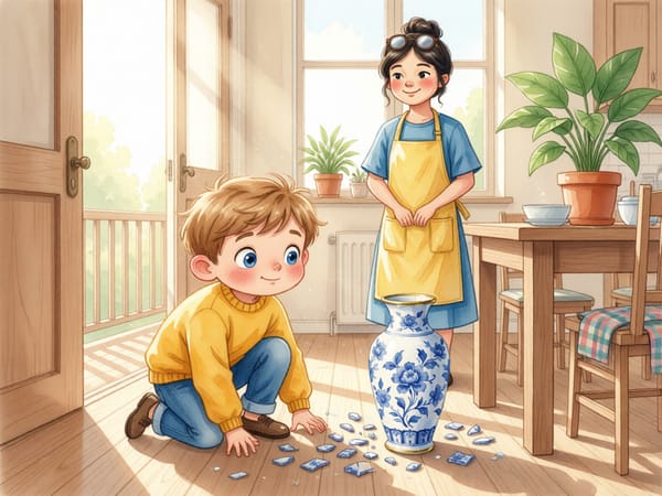 Leo and the Broken Vase