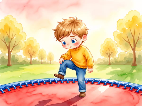 Leo's First Big Bounce