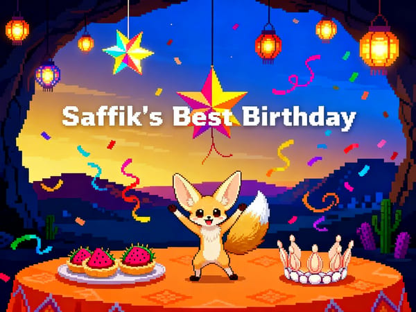 Saffik's Best Birthday
