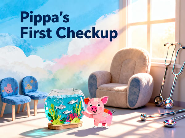 Pippas erste Untersuchung