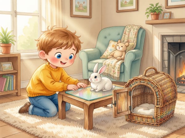 Leo and the Wiggly Bunny