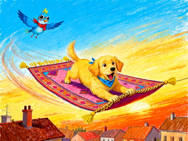 Hua Hua's Morning Flight