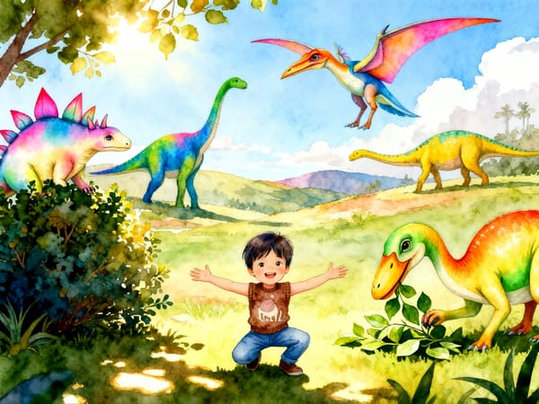 Maxi Meets Dinosaurs