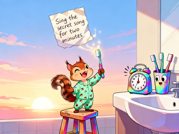 Quibbles Pinsel-Lied