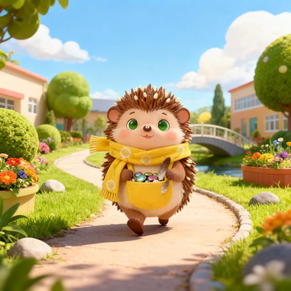 Piplo's First School Day