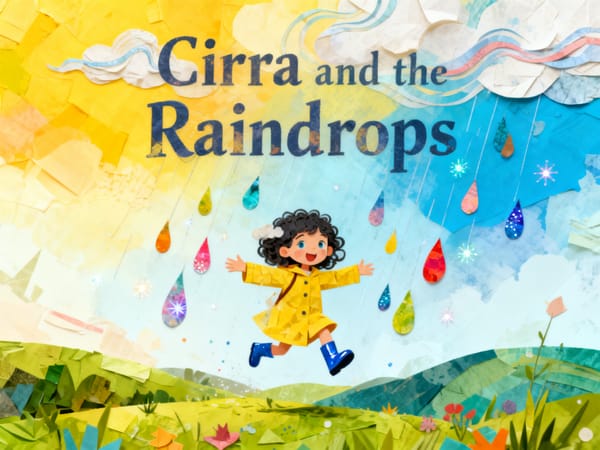 Cirra und die Regentropfen