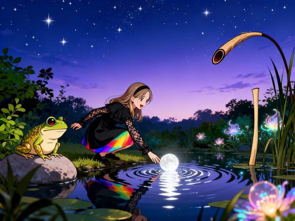 Mallowfin and the Moon Pond